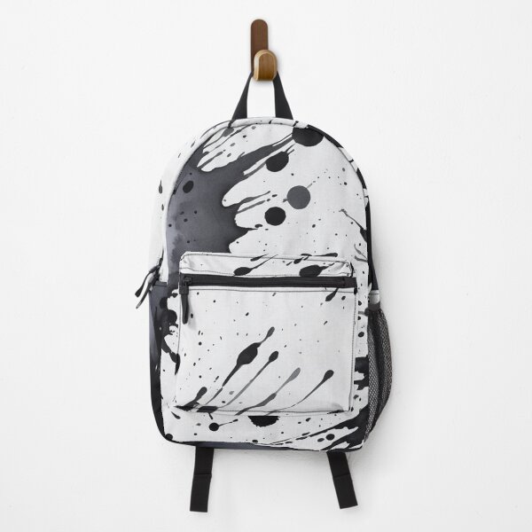 Item preview, Black watercolor splashes background designed and sold by Giuseppe Cammino.