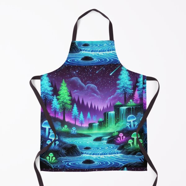 Item preview, Enchanted Forest: A Glowing Journey Through Cosmic Waters designed and sold by Meta2Physical.