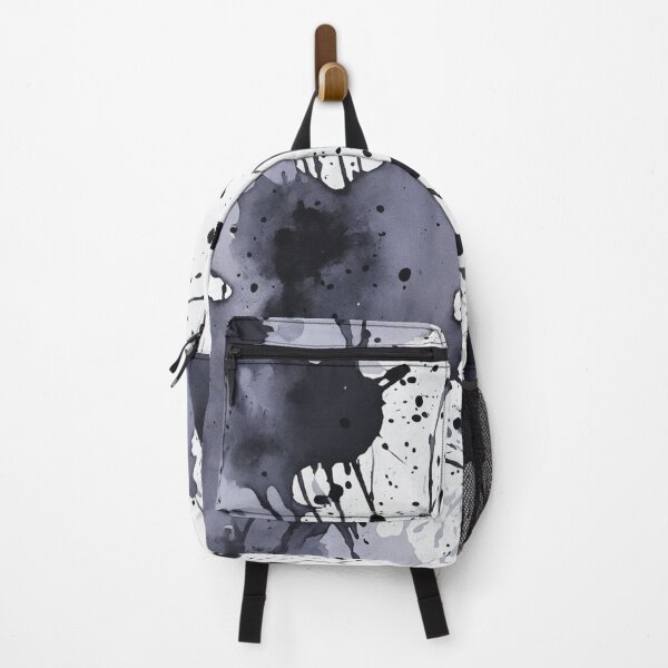 Item preview, Black watercolor splashes background designed and sold by Giuseppe Cammino.