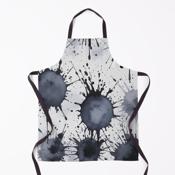 Item preview, Black watercolor splashes background designed and sold by Giuseppe Cammino.