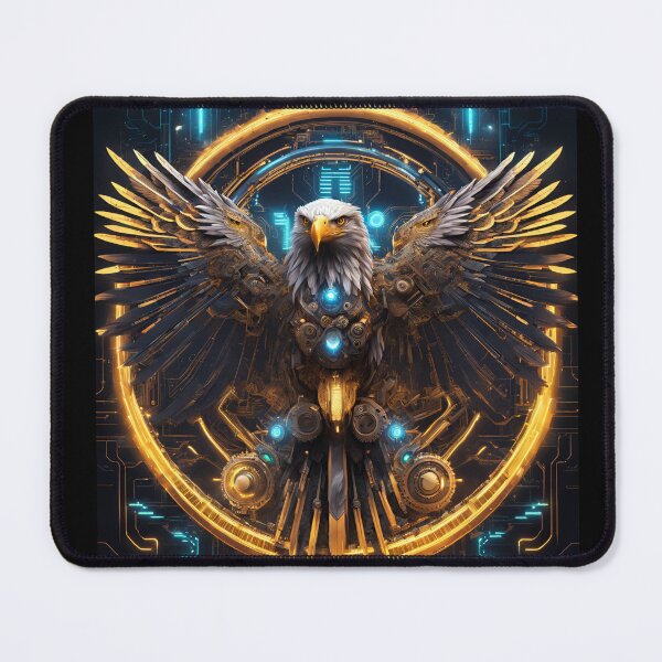 Item preview, The Eagle is Cybernetic, Mechanical, Steampunk. designed and sold by Ant Category.