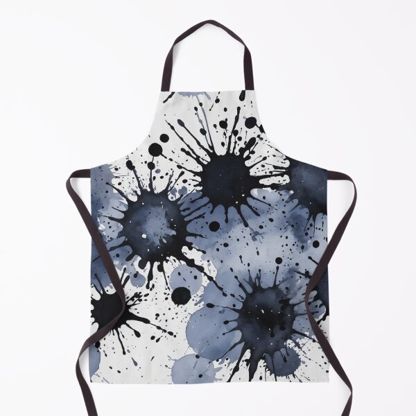 Item preview, Black watercolor splashes background designed and sold by Giuseppe Cammino.