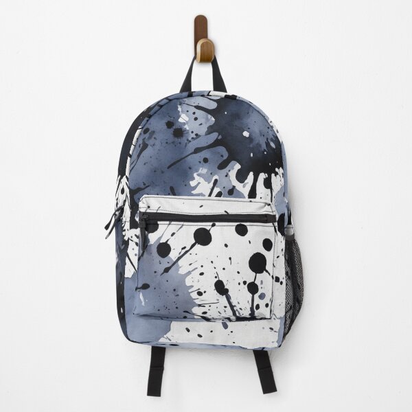 Item preview, Black watercolor splashes background designed and sold by Giuseppe Cammino.