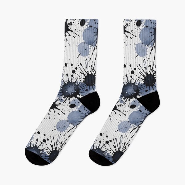 Item preview, Black watercolor splashes background designed and sold by Giuseppe Cammino.