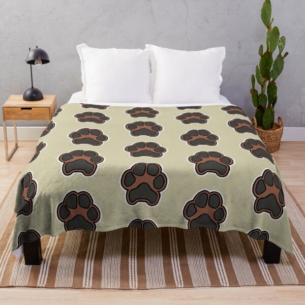 Item preview, Brown and Black Dog Paw designed and sold by smooshpaw.