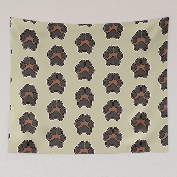 Item preview, Brown and Black Dog Paw designed and sold by smooshpaw.