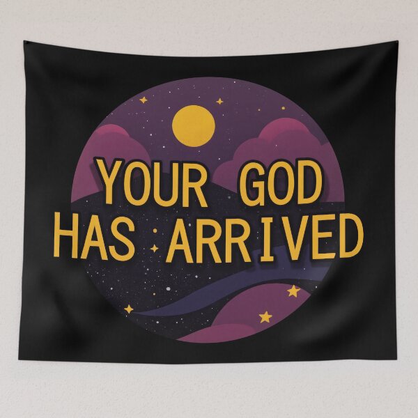 Item preview, Divine Arrival: A Celestial Proclamation designed and sold by REPTISLAV.