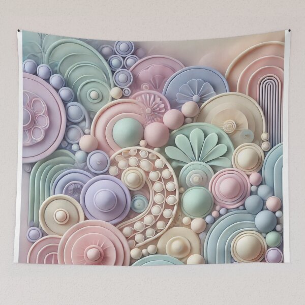 Item preview, Elegant Pastel Aesthetic Pattern designed and sold by MZCREATIONS144.