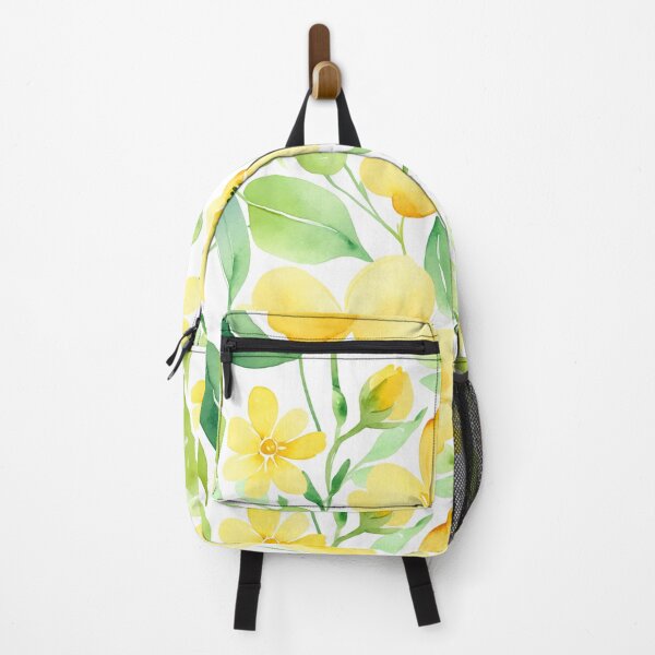 Item preview, A charming pattern featuring delicate yellow flowers and green leaves designed and sold by Giuseppe Cammino.