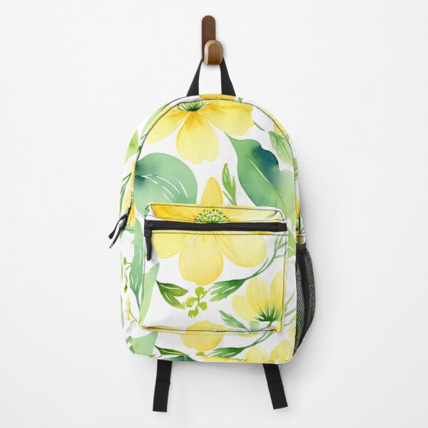 Item preview, A charming pattern featuring delicate yellow flowers and green leaves designed and sold by Giuseppe Cammino.