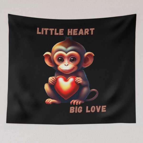 Item preview, Little heart, big love. designed and sold by NextDoorToMe.