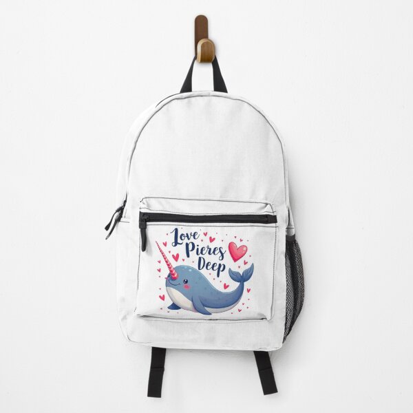 Item preview, cute Valentine Narwhal - Peres Deep designed and sold by Bulwshop.
