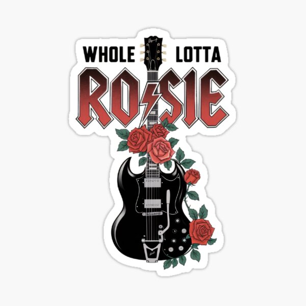 Item preview, Whole Lotta Rosie designed and sold by BugiDesignArt.
