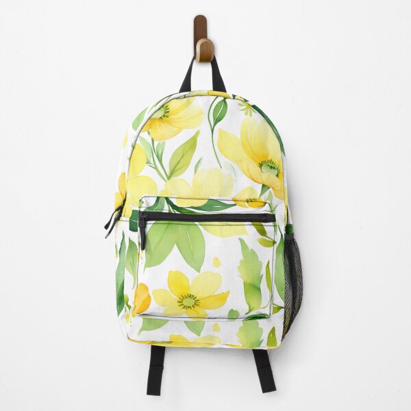 Item preview, A charming pattern featuring delicate yellow flowers and green leaves designed and sold by Giuseppe Cammino.