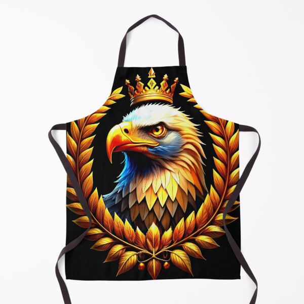 Item preview, Majestic Eagle with Crown and Golden Laurel designed and sold by VikArtStudio.