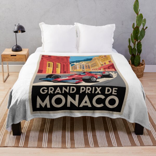 Item preview, Monaco Race Vintage Travel Poster Monaco Grand Prix - Minimal Retro Motorsport Art designed and sold by pod24.