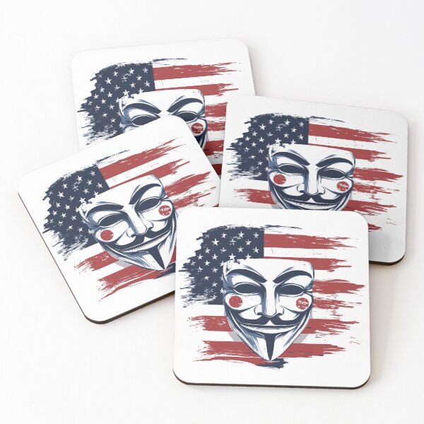 Item preview, Anonymous Mask America designed and sold by Beltschazar.