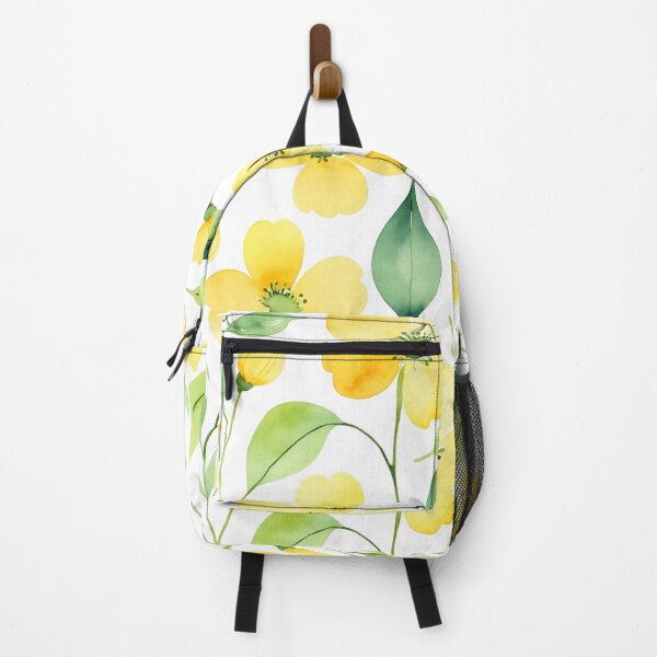 Item preview, A charming pattern featuring delicate yellow flowers and green leaves designed and sold by Giuseppe Cammino.