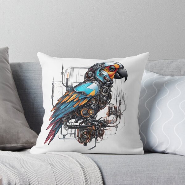 Item preview, The Parrot is Cybernetic, Mechanical, Steampunk. designed and sold by Ant Category.