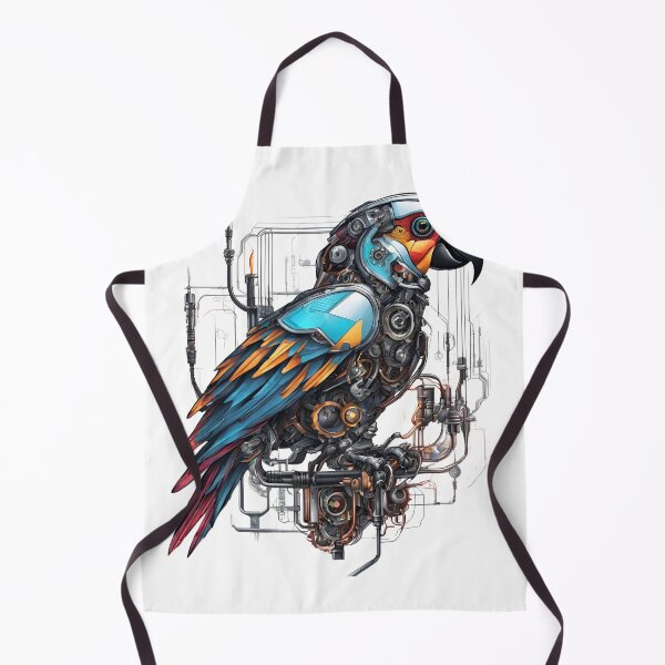 Item preview, The Parrot is Cybernetic, Mechanical, Steampunk. designed and sold by Ant Category.