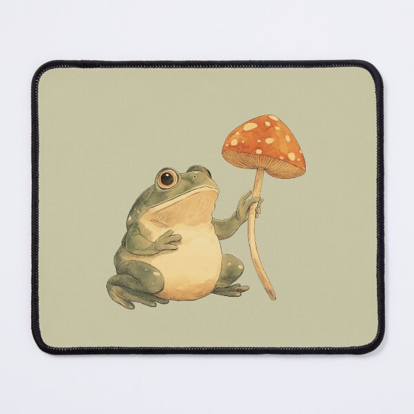 Item preview, Frog With Mushroom designed and sold by xiao xuans.