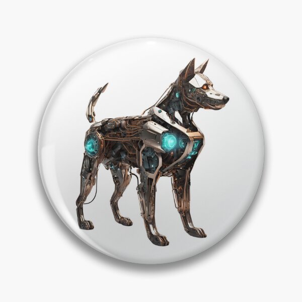 Item preview, The Dog is Cybernetic, Mechanical, Steampunk. designed and sold by Ant Category.