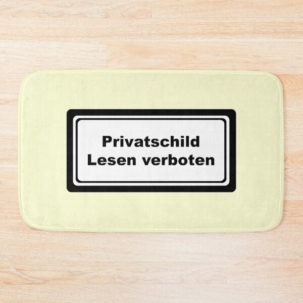 Item preview, Private sign - reading prohibited designed and sold by ARTmanhART.