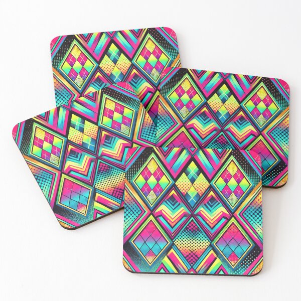 Item preview, Vibrant Pop Art Argyle Pattern designed and sold by AIClothingUK.