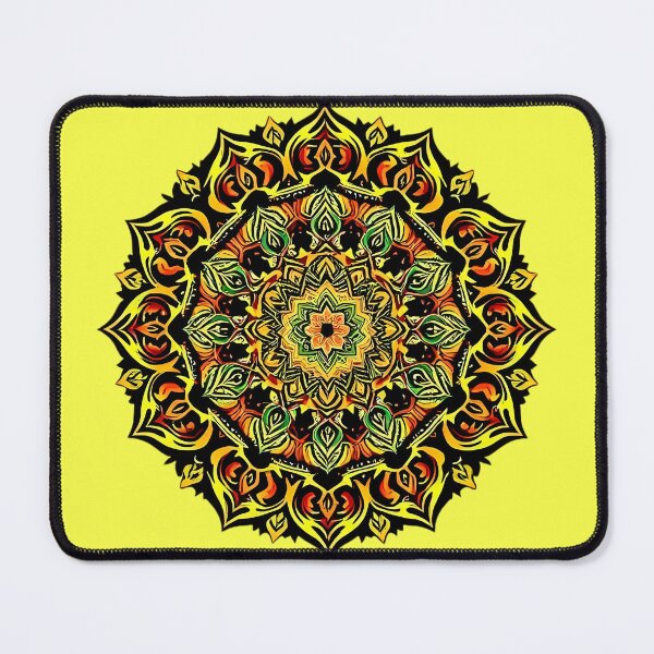 Item preview, Mandela : Dance Of Yellow on Yellow designed and sold by TazhibTreasures.
