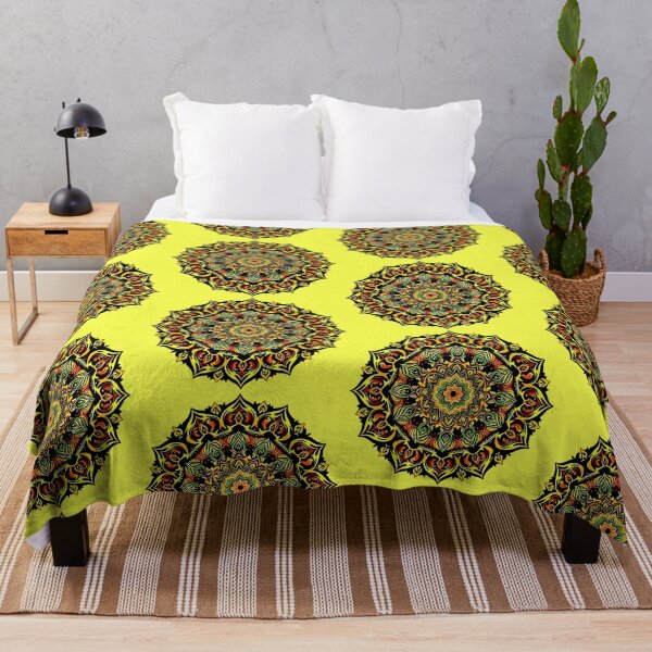 Item preview, Mandela : Dance Of Yellow on Yellow designed and sold by TazhibTreasures.