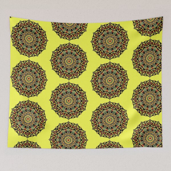 Item preview, Mandela : Dance Of Yellow on Yellow designed and sold by TazhibTreasures.
