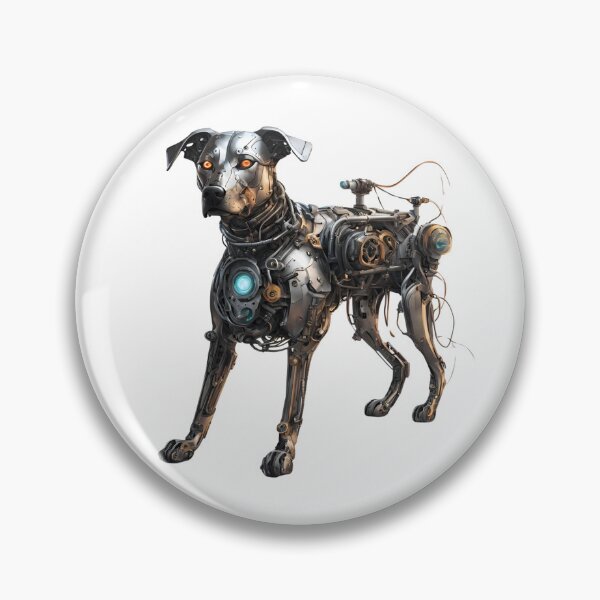 Item preview, The Dog is Cybernetic, Mechanical, Steampunk. designed and sold by Ant Category.