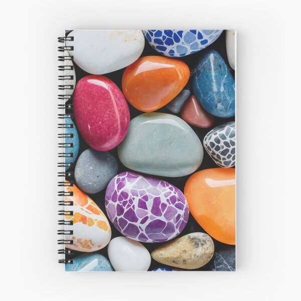 Item preview, A vibrant mix of colorful pebbles and smooth rocks designed and sold by Giuseppe Cammino.