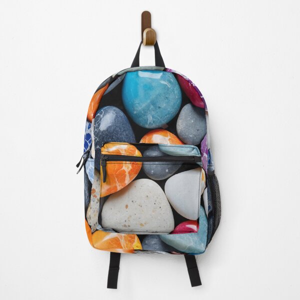 Item preview, A vibrant mix of colorful pebbles and smooth rocks designed and sold by Giuseppe Cammino.