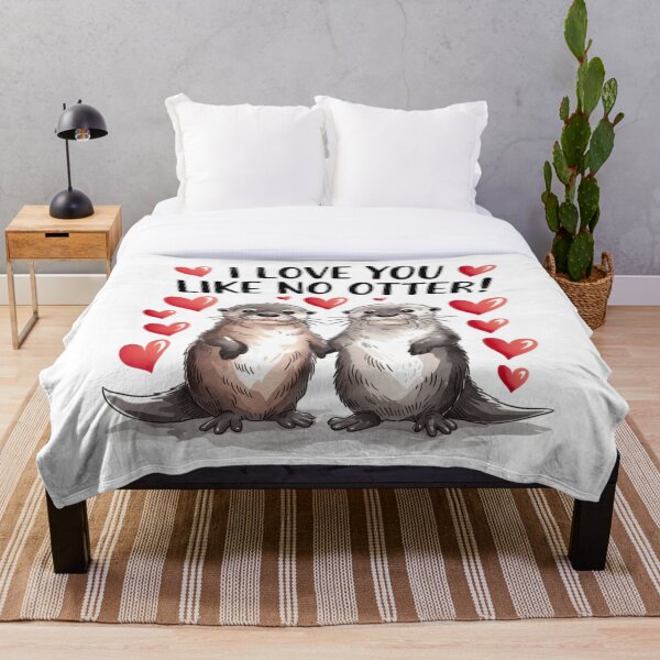 Item preview, I love you like no otter! designed and sold by WaffleGhostShop.