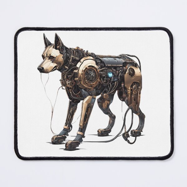 Item preview, The Dog is Cybernetic, Mechanical, Steampunk. designed and sold by Ant Category.