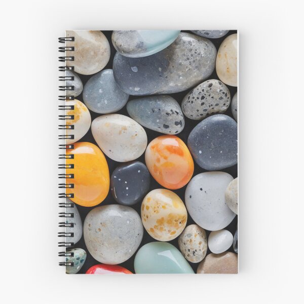 Item preview, A vibrant mix of colorful pebbles and smooth rocks designed and sold by Giuseppe Cammino.