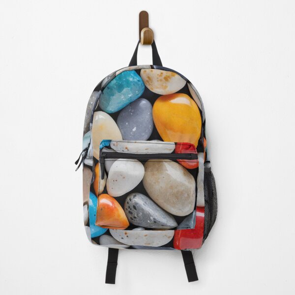 Item preview, A vibrant mix of colorful pebbles and smooth rocks designed and sold by Giuseppe Cammino.