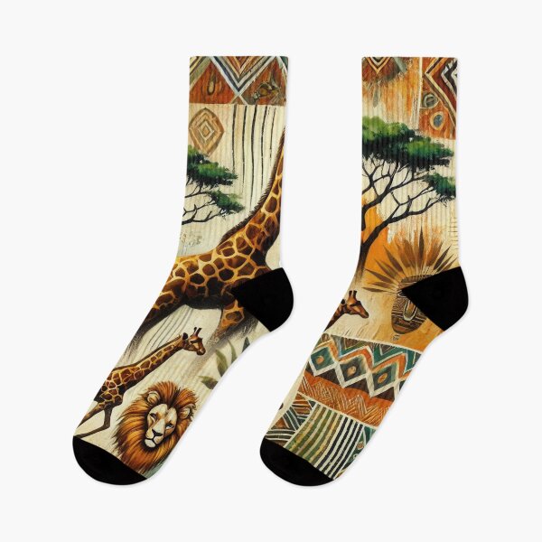 Item preview, Tribal Giraffe Adventure designed and sold by WildlifeSafari.