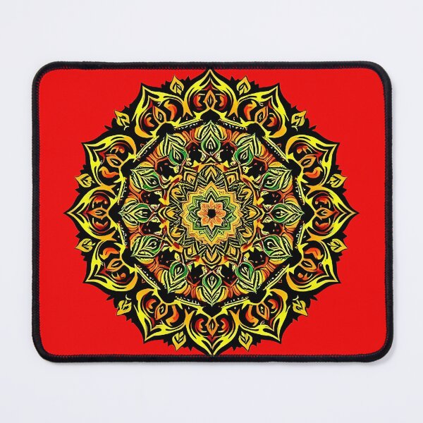 Item preview, Mandela : Dance Of Yellow on Red designed and sold by TazhibTreasures.