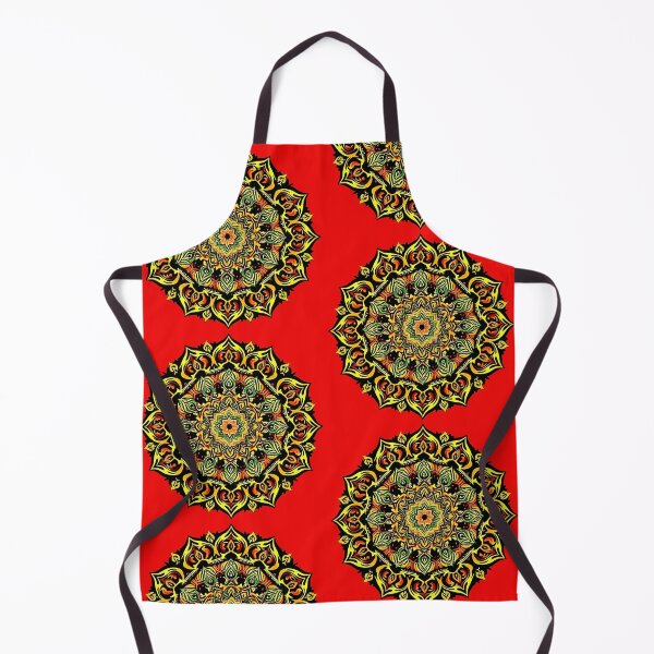 Item preview, Mandela : Dance Of Yellow on Red designed and sold by TazhibTreasures.