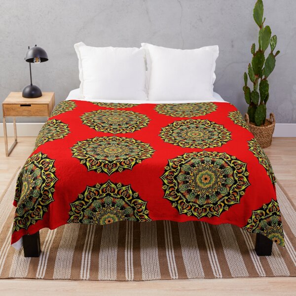 Item preview, Mandela : Dance Of Yellow on Red designed and sold by TazhibTreasures.