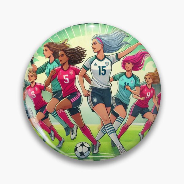 Item preview, Empowered Women United on the Pitch designed and sold by RainbowSlide.