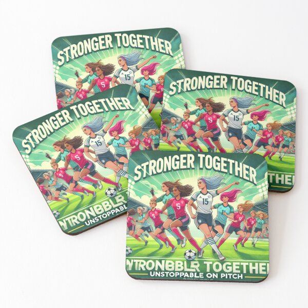 Item preview, Empowered Women United on the Pitch designed and sold by RainbowSlide.