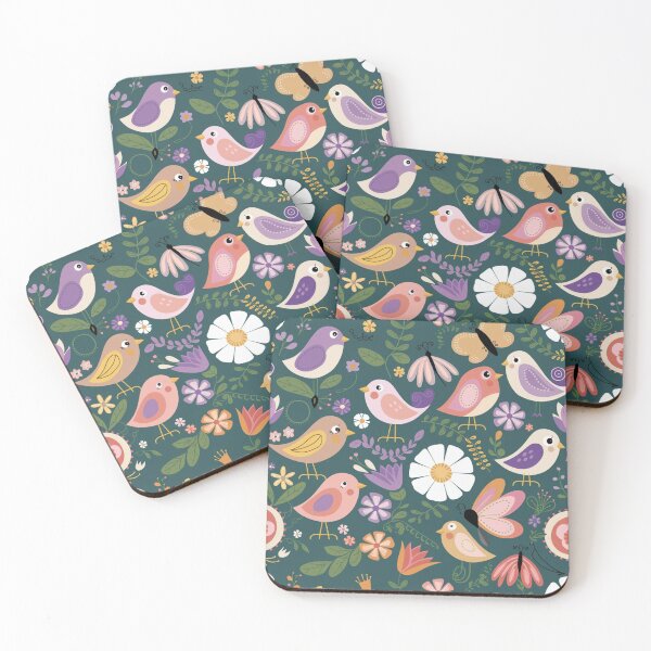 Item preview, Bird & Butterfly Garden designed and sold by Furbulous Faces.