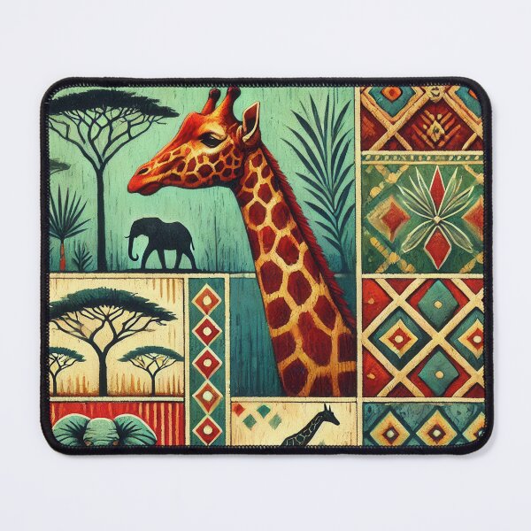 Item preview, Copy of Ethno Giraffe Patterns designed and sold by WildlifeSafari.