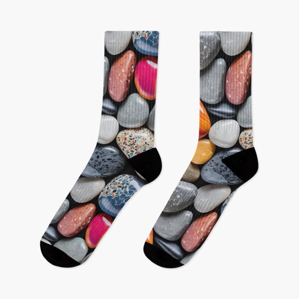 Item preview, A vibrant mix of colorful pebbles and smooth rocks designed and sold by Giuseppe Cammino.