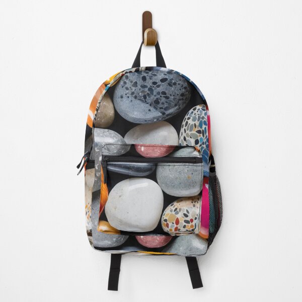 Item preview, A vibrant mix of colorful pebbles and smooth rocks designed and sold by Giuseppe Cammino.