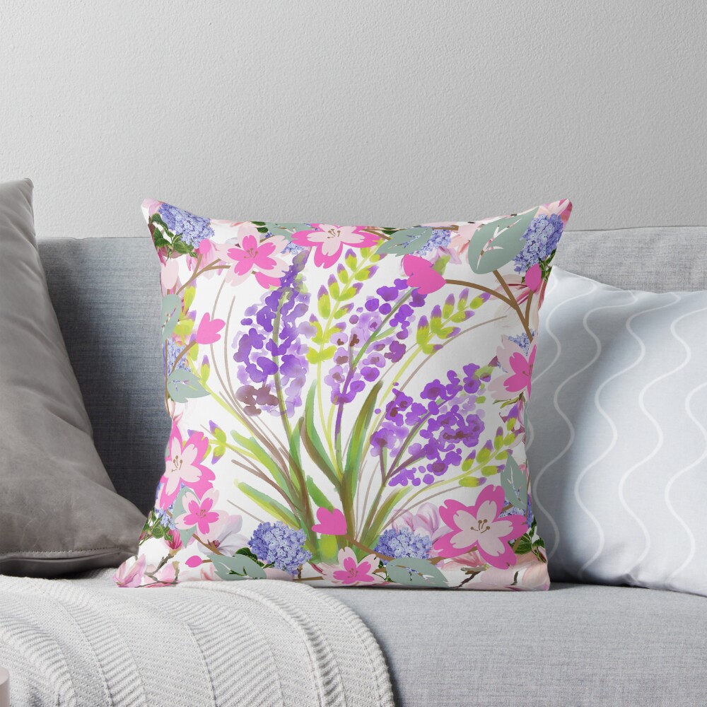 Item preview, Throw Pillow designed and sold by BreezyCove.