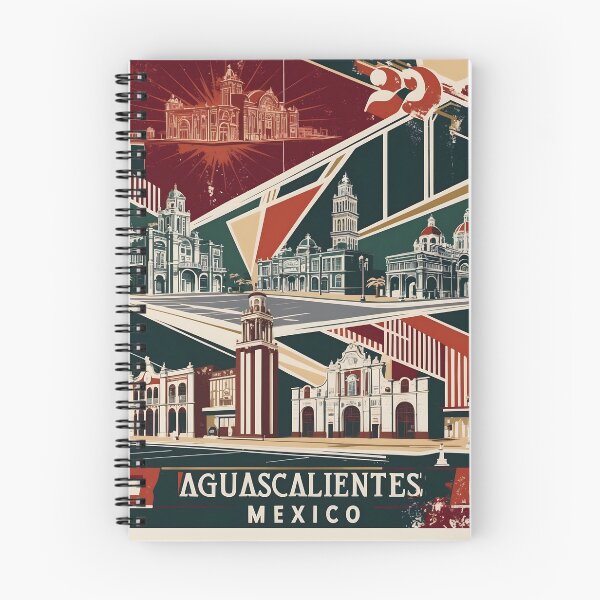 Item preview, Aguascalientes Guerrero Mexico 1950s Vintage Travel Tourism Poster  designed and sold by TravelersGems.